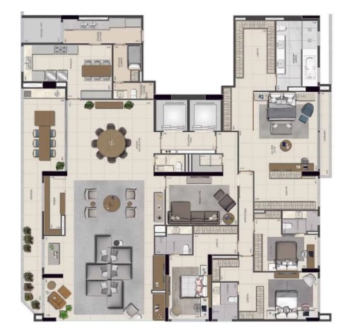 435m²